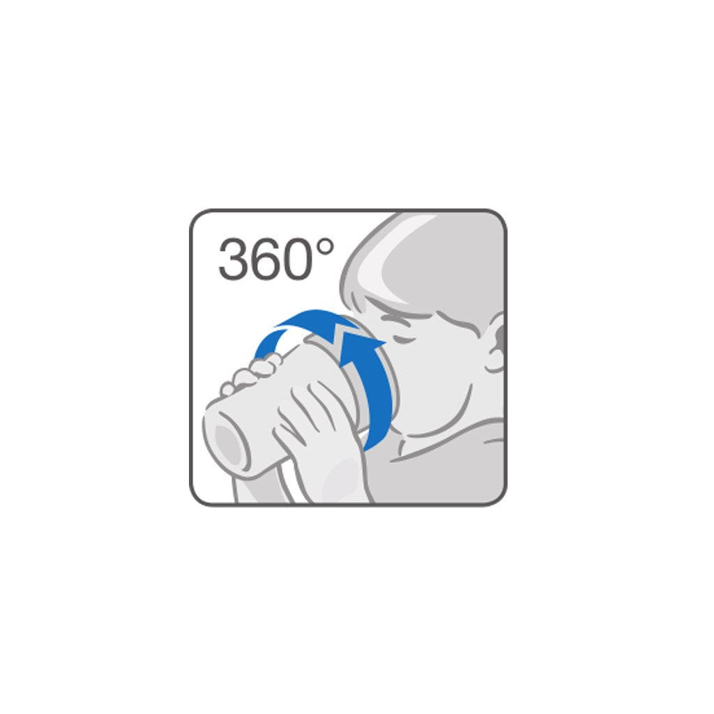 NUK Magic 360° mācību krūzīte ar vāciņu, 230 ml
