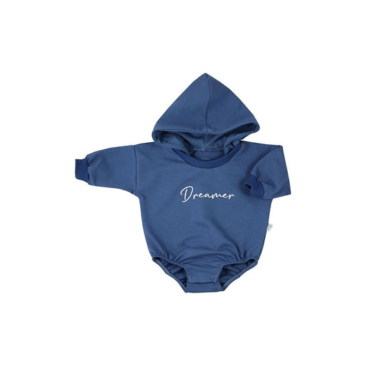 Bērnu bodijs ar kapuci, zils